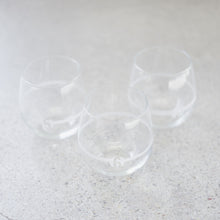 Hand-etched Stemless Wine Glasses (set of 6)