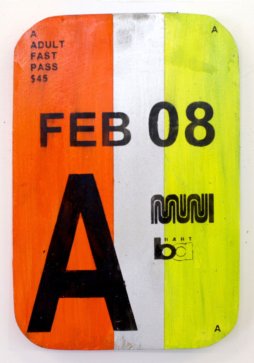 San Francisco MUNI Pass - February 2008